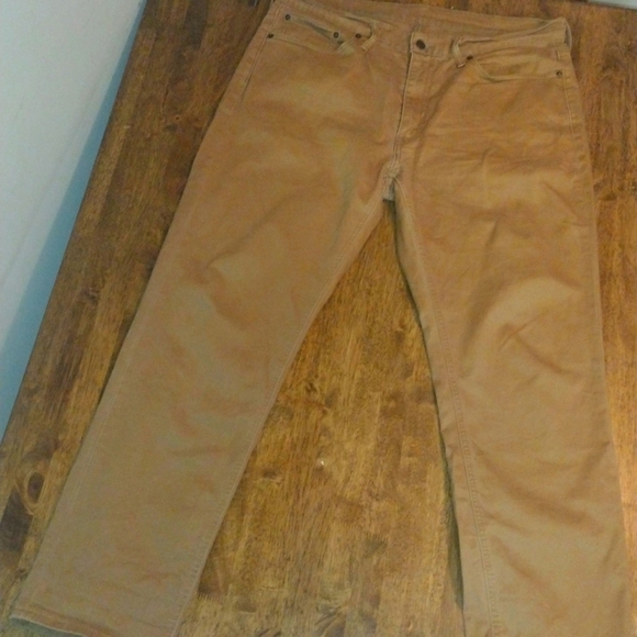 Levis 541 Camel Colored Khaki Pants 36x34 - Picture 1 of 6